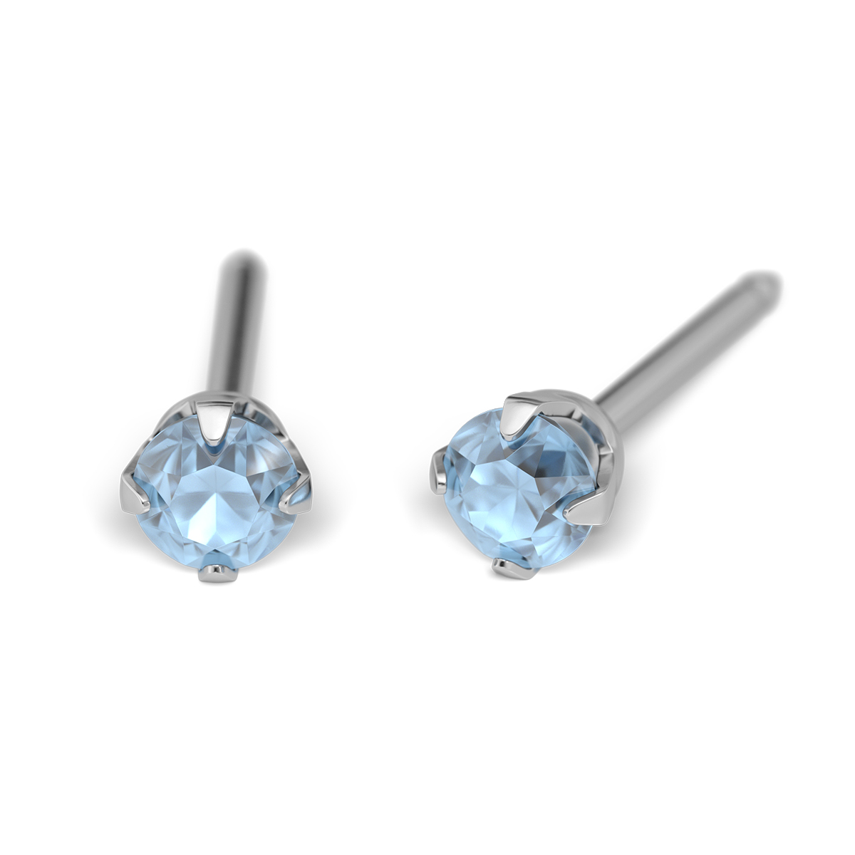 System 75 Erstohrstecker weiß