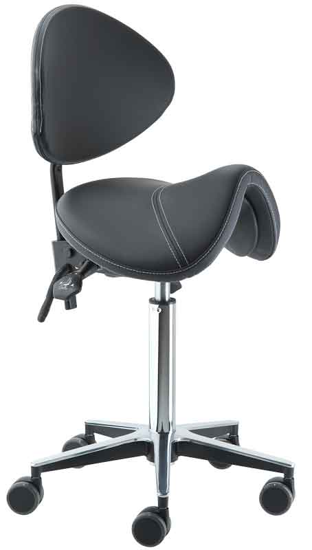 Sattelstuhl Balance Standard mit Lehne