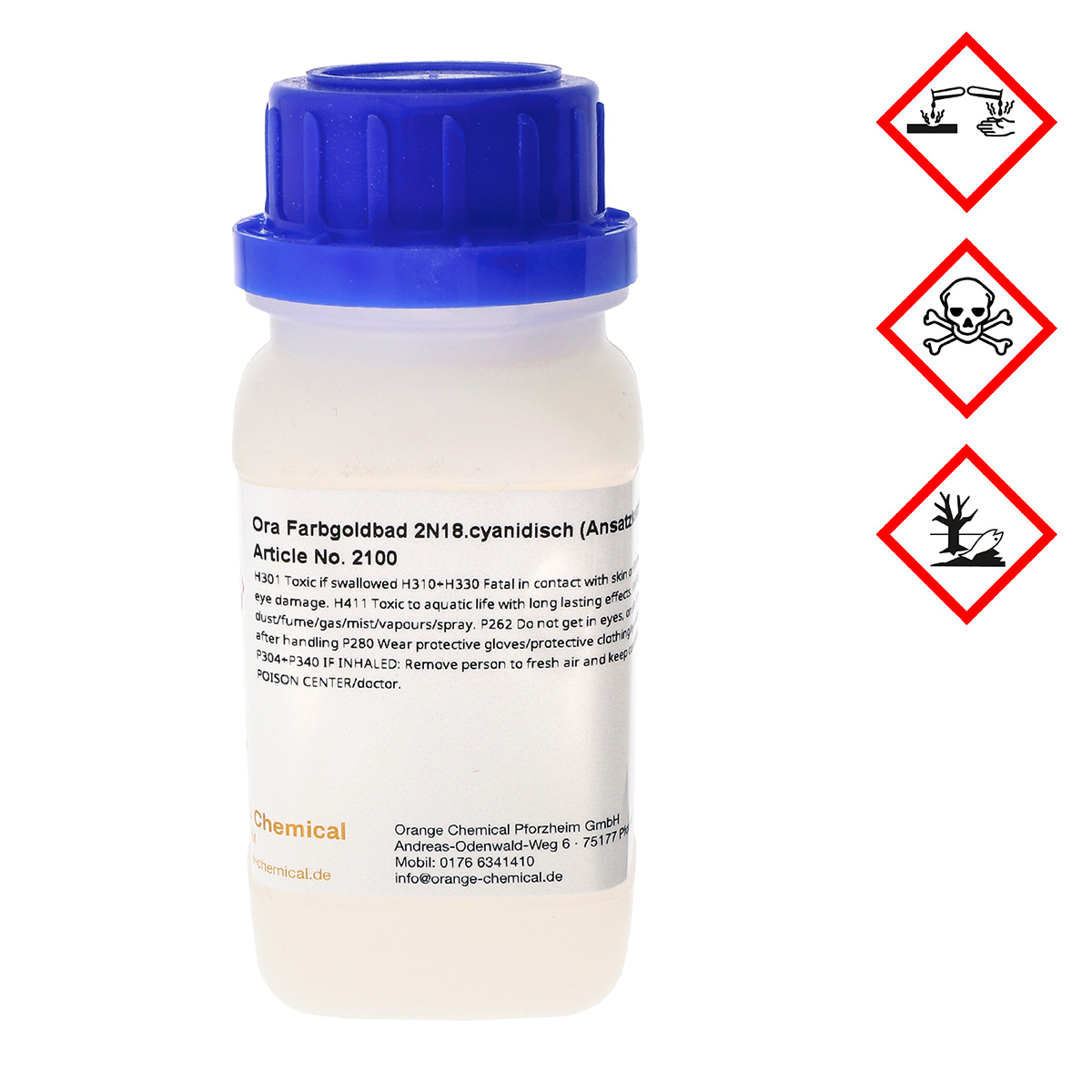 Ora Farbgoldbad 18 kt (2N18)