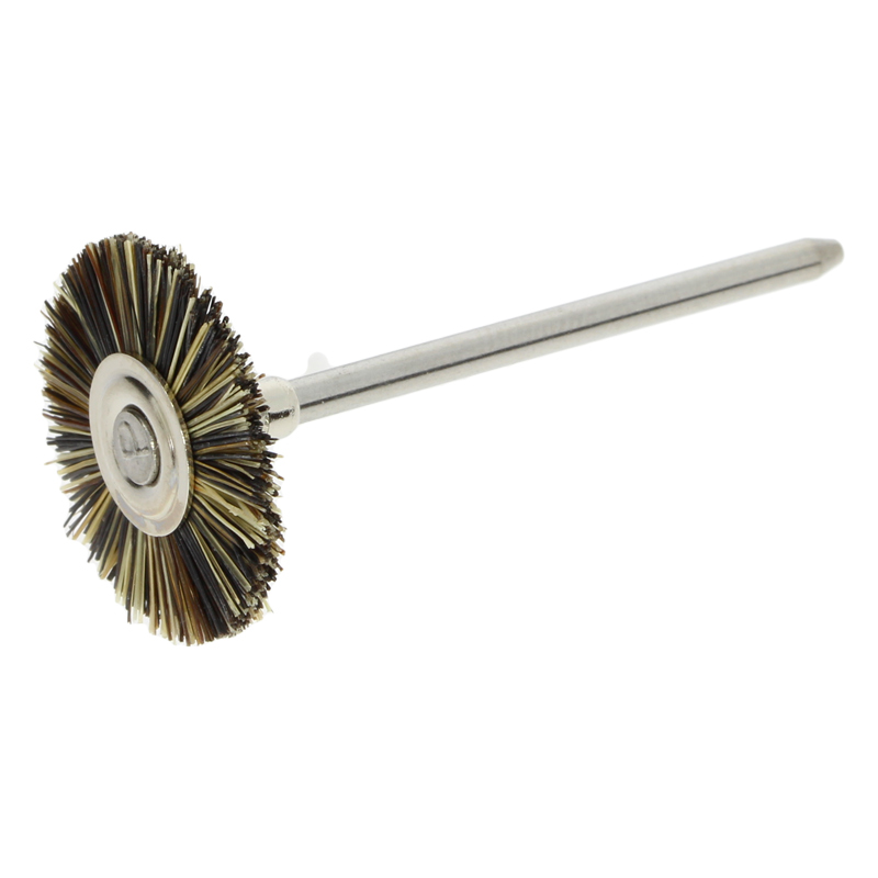 Polirapid Rundbürste Borsten grau