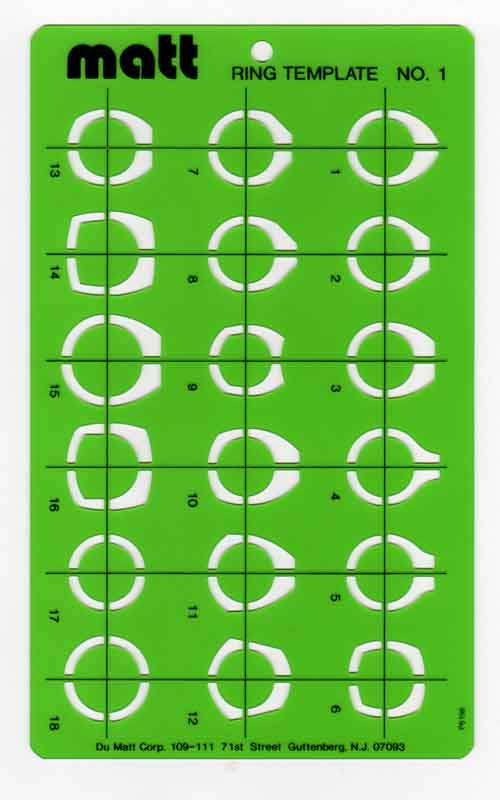 Matt Wachsschablone Matt Wachsschablone