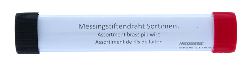 Sortiment Messing-Stiftendraht Sortiment Messing-Stiftendraht