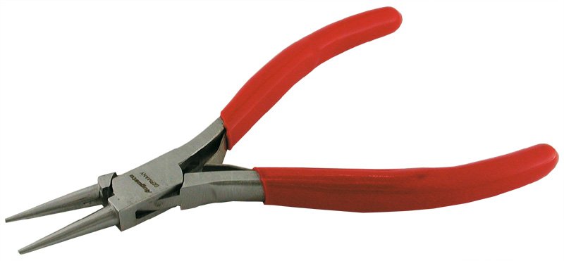 Rundzange Stahl poliert 115 mm