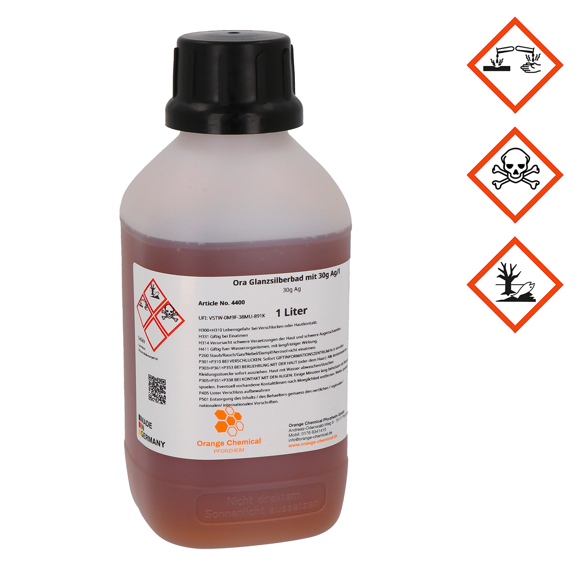 Ora Glanzsilberbad cyanidisch Ora Glanzsilberbad cyanidisch