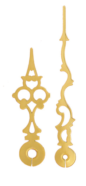 Großuhrzeiger gelb 60/42 mm Großuhrzeiger gelb 60/42 mm