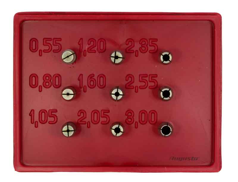 Spannzangen-Satz 0,55 - 3,00 mm