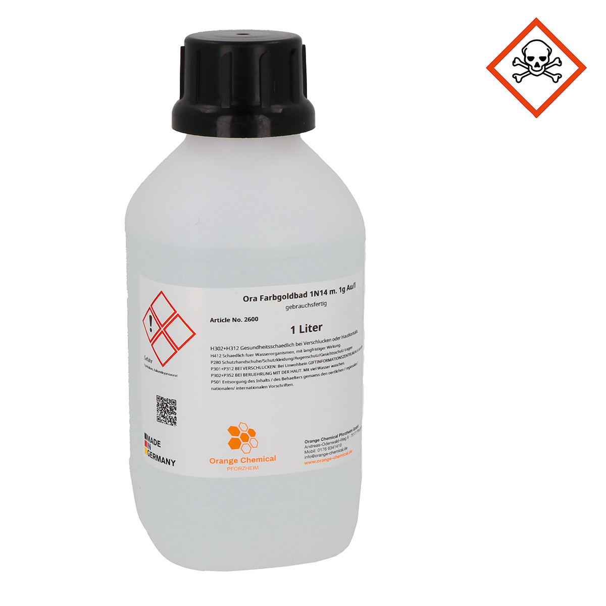 Ora Farbgoldbad 14 kt (1N14)