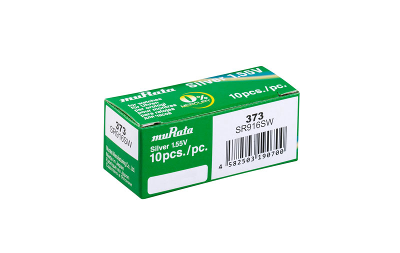 373.MU Murata Knopfzellen 373