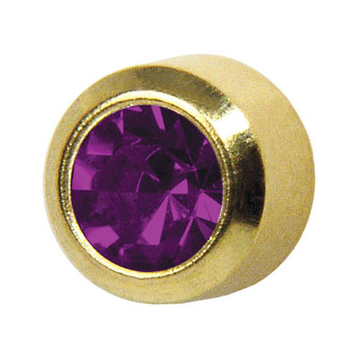 Medico Erstohrstecker vergoldet