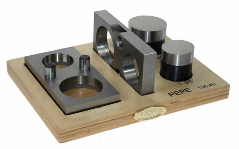 Pepetools Plättchenstanze 34,9 mm und 44,5 mm Pepetools Plättchenstanze 34,9 mm und 44,5 mm