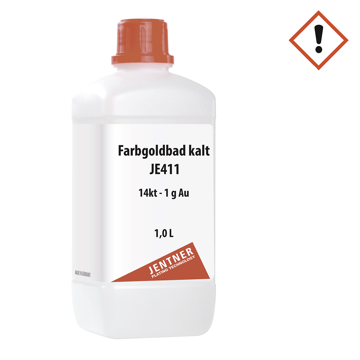 3588_JE411_Gefahr Farbgoldbad kalt JE411 - Blassgold 14 kt