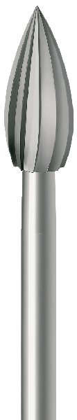 Klein Stahlfräser Form 6, Knospe