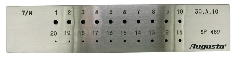 Zieheisen achteckig Ø 3,0 - 1,0 mm