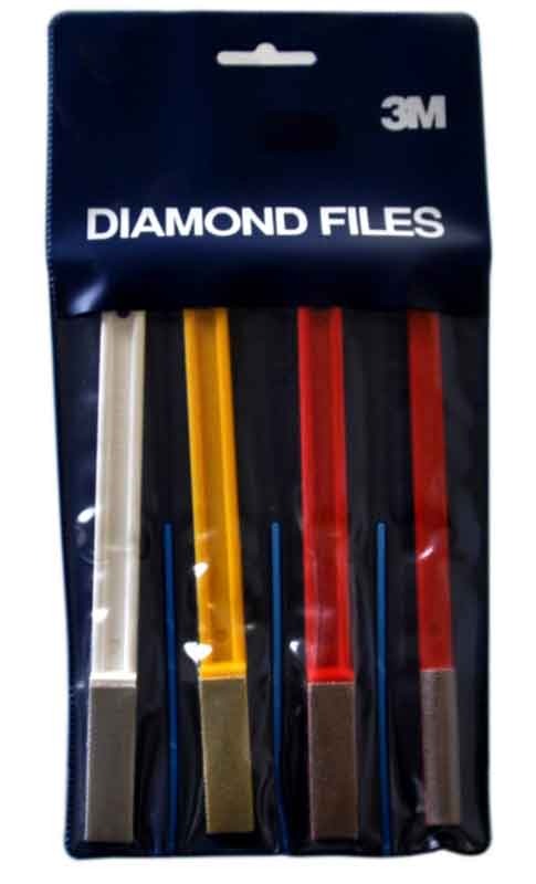 3M Sortiment Diamant Handfeilen