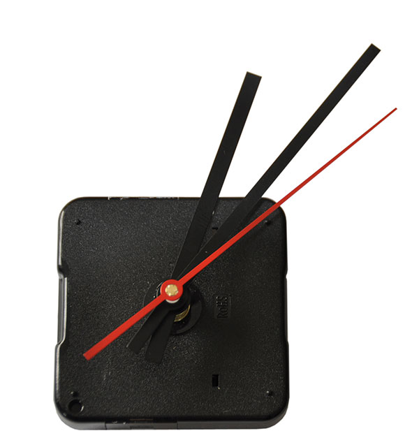 Großuhrzeiger schwarz 100/60 mm