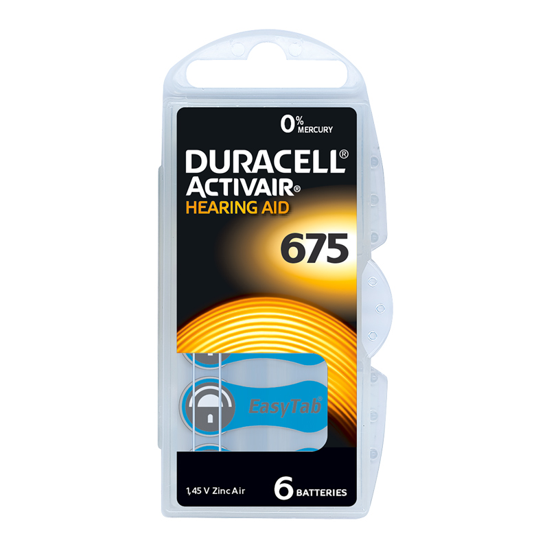 Duracell Hörgerätebatterien 675 (PR44) Duracell Hörgerätebatterien 675 (PR44)