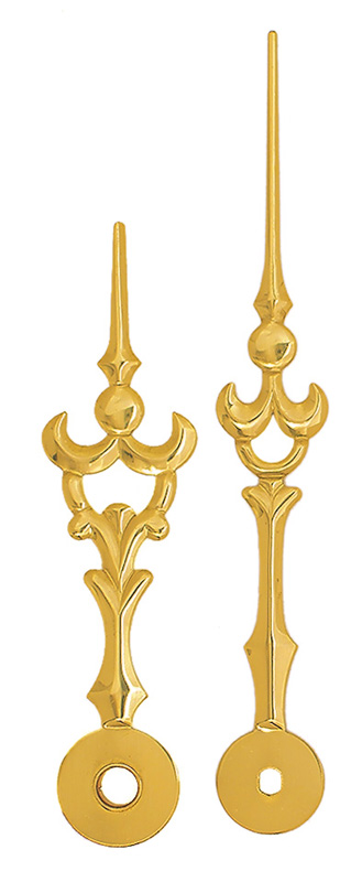 Großuhrzeiger gelb 100/75 mm Großuhrzeiger gelb 100/75 mm