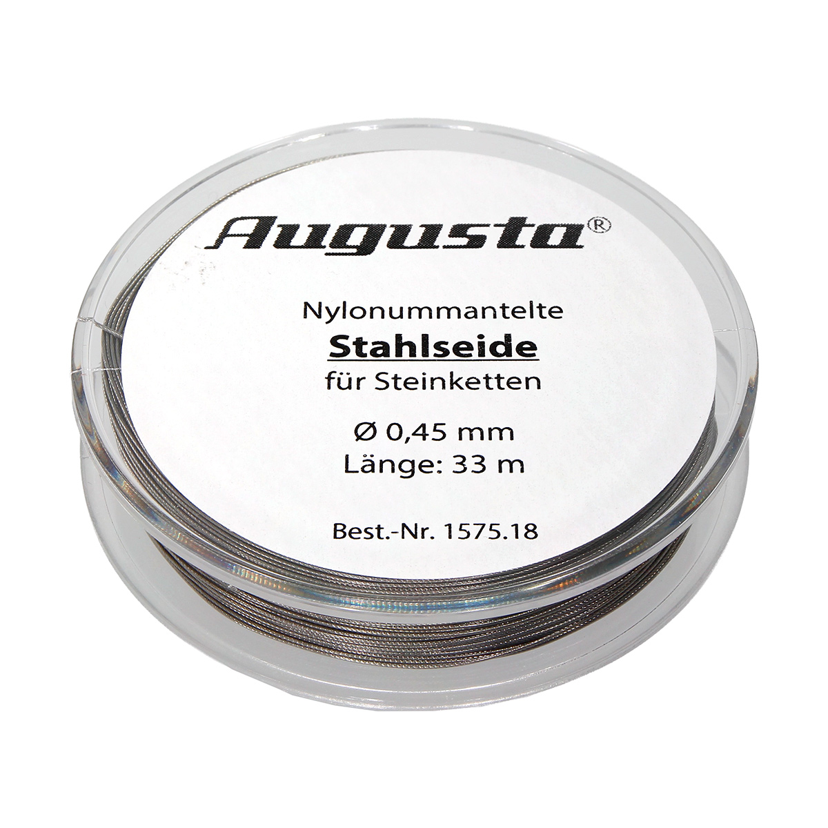 Stahlseide transparent Ø 0,45 mm
