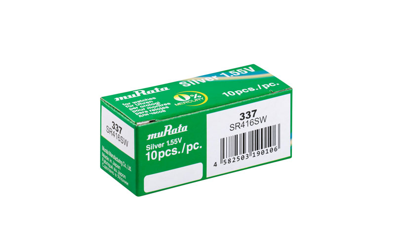 337.MU Murata Knopfzellen 337