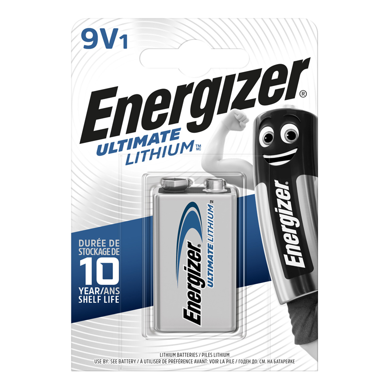 Energizer 9V Block Ultimate Lithium Energizer 9V Block Ultimate Lithium