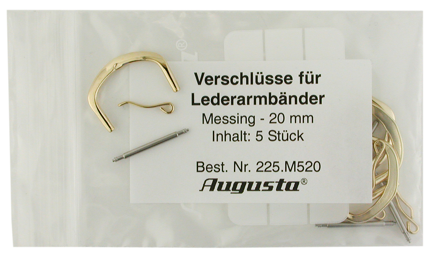 Verschlüsse für Lederarmbänder Verschlüsse für Lederarmbänder