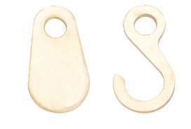 Haken und Ösen für Hausuhren