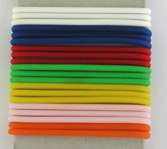 PVC-Schmuckschnur orange, 3 mm