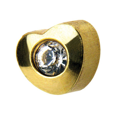 66136.604 Medico Erstohrstecker vergoldet