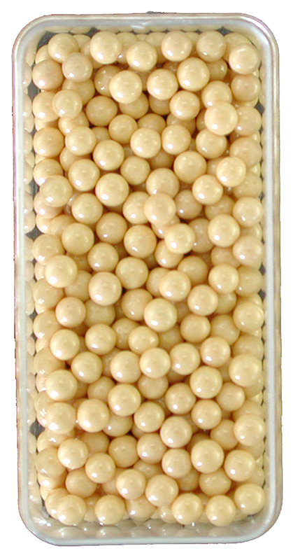 Keramikkugeln Media gold