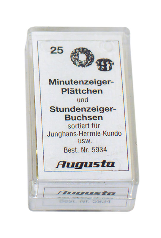 5934 Sortiment Minutenzeigerplättchen und Stundenzeiger-Buchsen