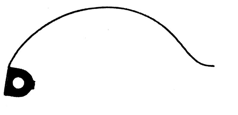 Sperrfeder für Großuhren Nr. 185