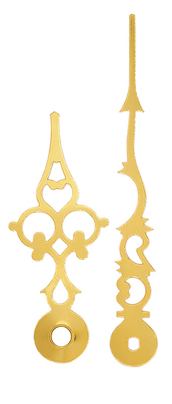 Großuhrzeiger gelb 45/34 mm