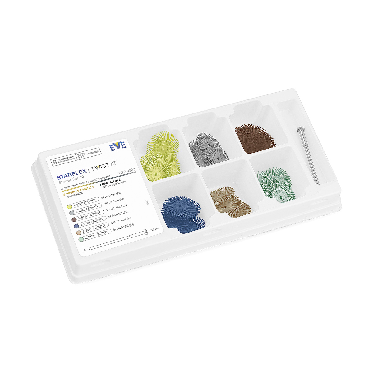 Sortiment EVE Starflex Polierer Ø 19 mm