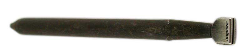 Fasserstahl Andrücker mit gerader Riefe