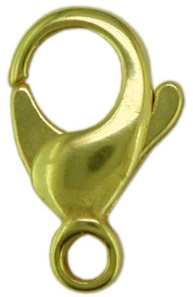 3208_49913 Schmuckkarabiner 11 mm bauchig gegossen