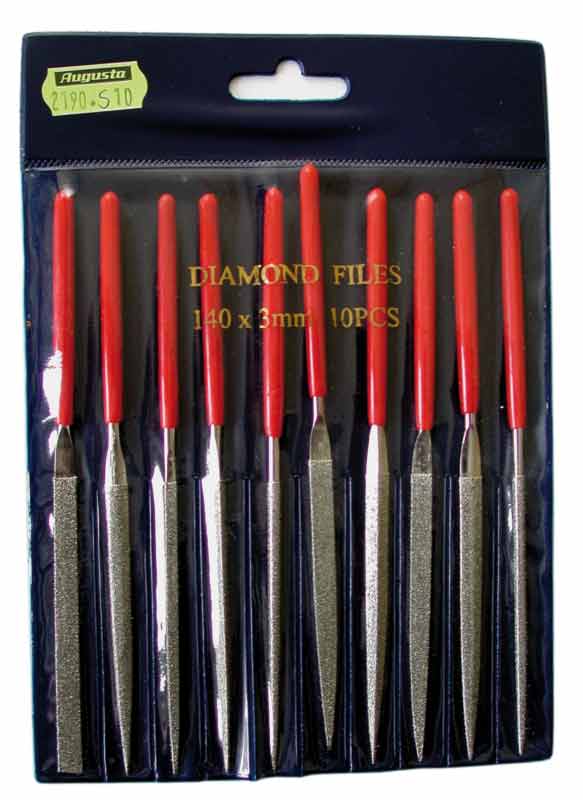 Sortiment diamantierte Nadelfeilen 140 mm Sortiment diamantierte Nadelfeilen 140 mm
