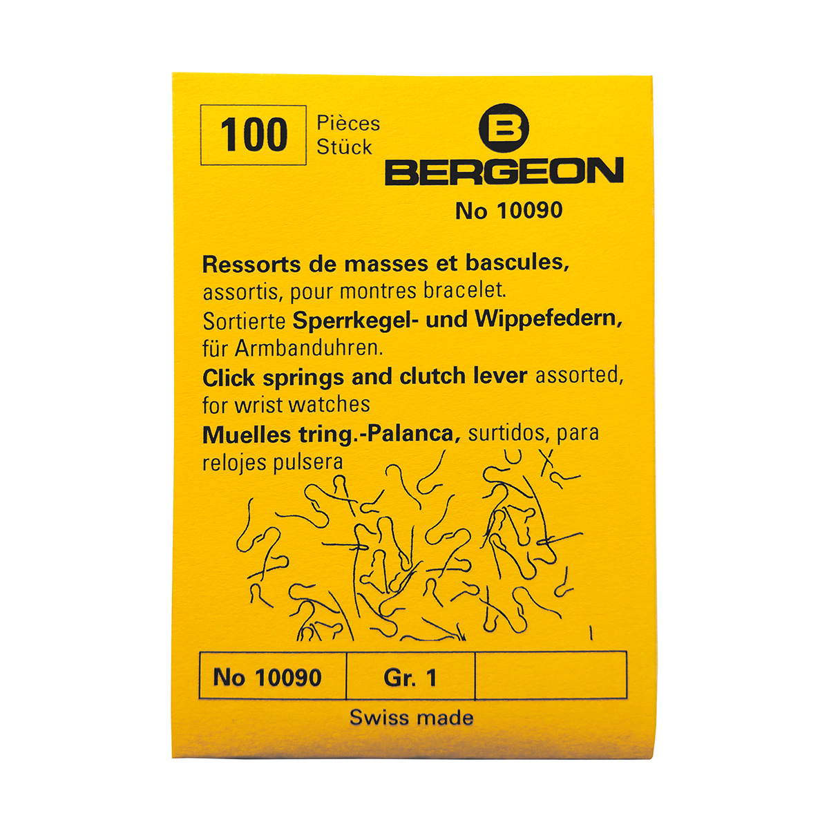 10090_BG Bergeon Sperrkegel- und Wippfedern