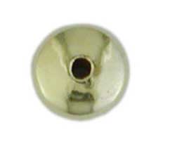 672_59905 Hohllinsen 7 mm, Silber