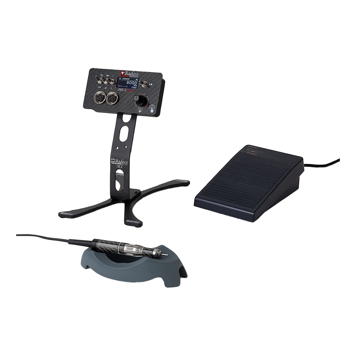 Badeco MX-2 Revolt Light Nano Kit: RS3000V Mikromotor, Badeco MX-2 Revolt Light Nano Kit: RS3000V Mikromotor,