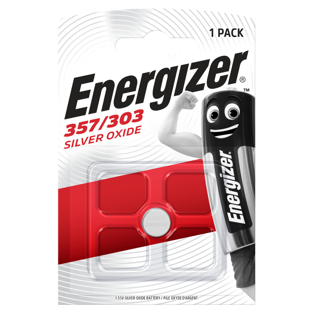 357.MBUC Energizer Knopfzellen 357/303