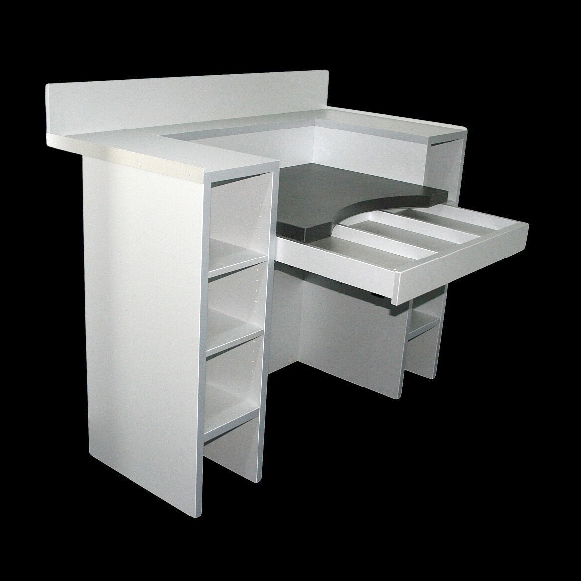 3798_JB JURA Bench Werktisch inkl. Schubladen