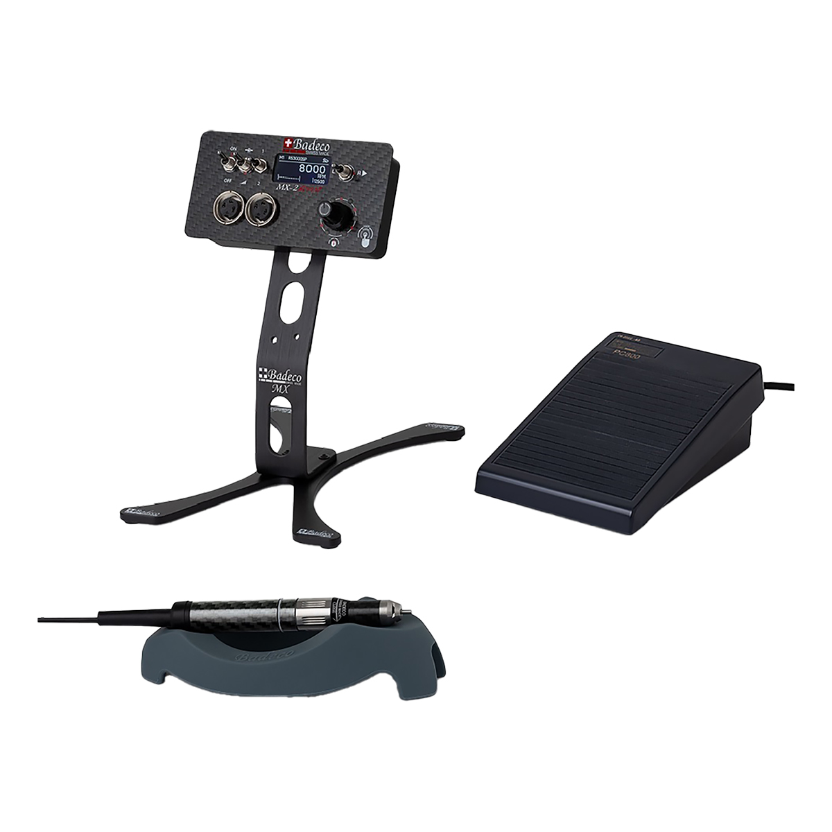 Badeco MX-2 Revolt Light Nano Kit: RS3000SP Mikromotor, Badeco MX-2 Revolt Light Nano Kit: RS3000SP Mikromotor,