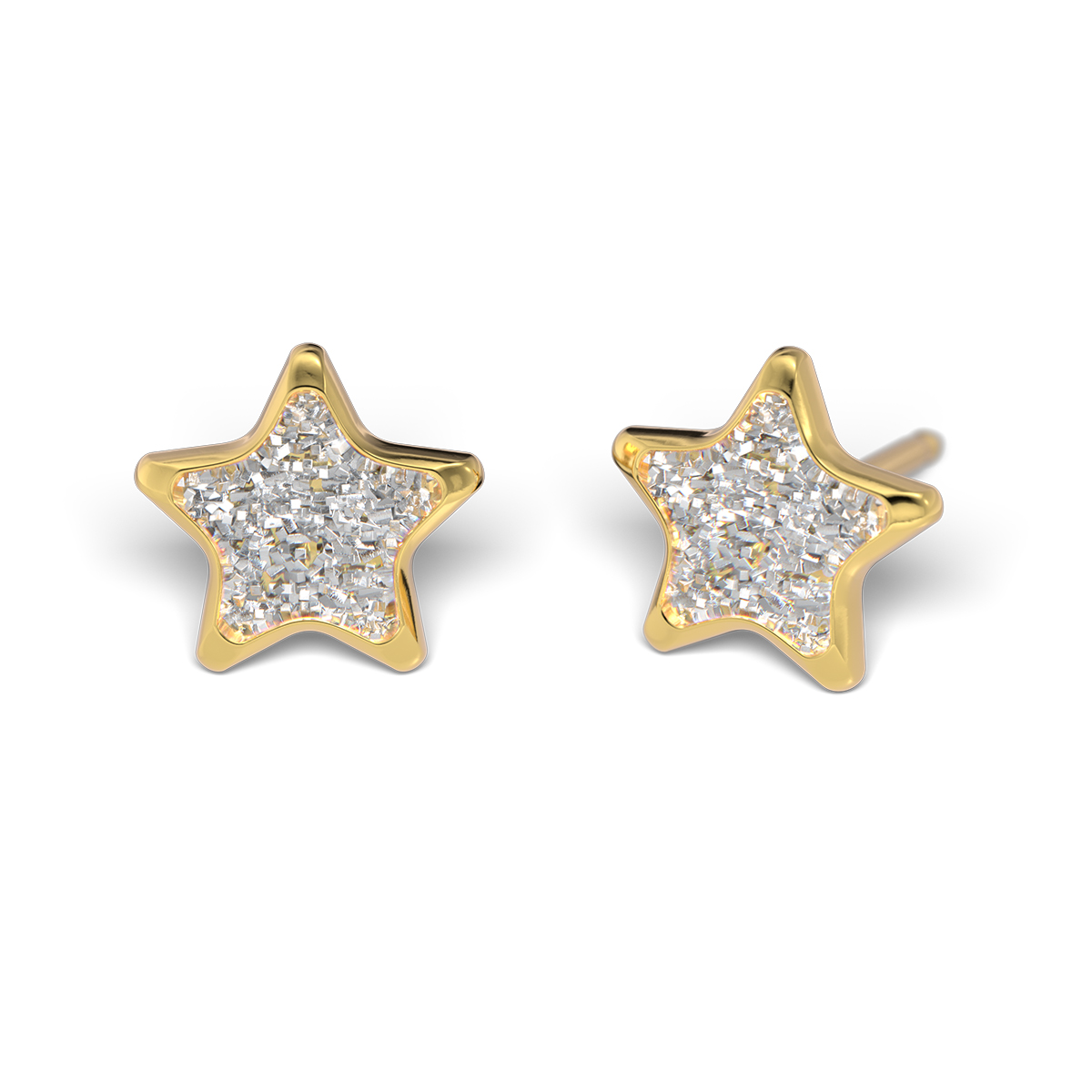 System 75 Erstohrstecker vergoldet System 75 Erstohrstecker vergoldet