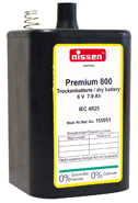 NISSEN Trockenbatterie Premium 4R25 NISSEN Trockenbatterie Premium 4R25