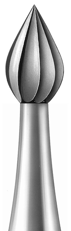 Busch Stahlfräser Form 6, Knospe Busch Stahlfräser Form 6, Knospe