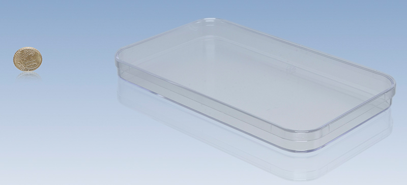 Stülpdeckel, transparent