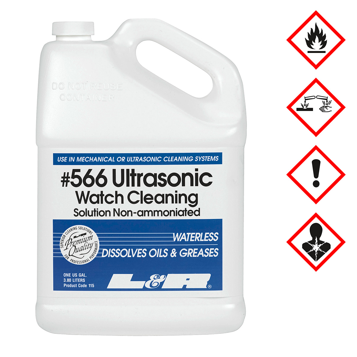 5308_566_Gefahr L&R #566 Ultraschallreinigungsmittel