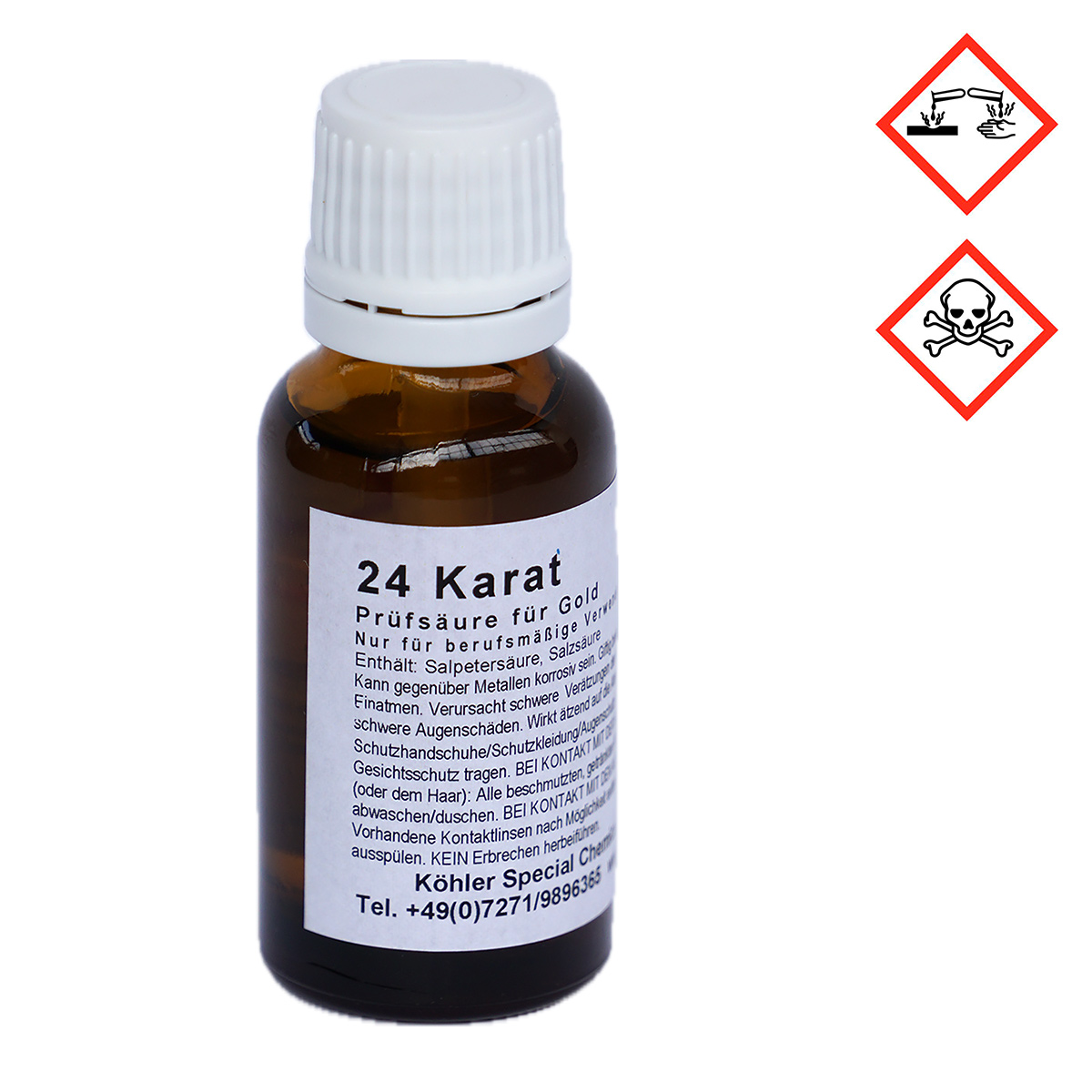 Probiersäure 24 kt Gold Probiersäure 24 kt Gold