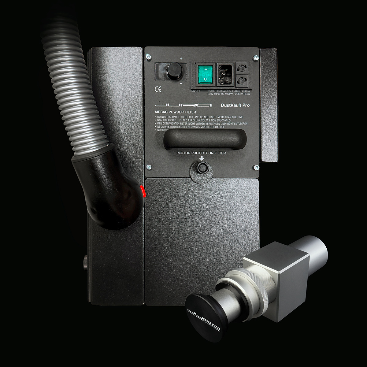 3798_EQESSET JURA Dustvault Pro im Set mit Bench Mount