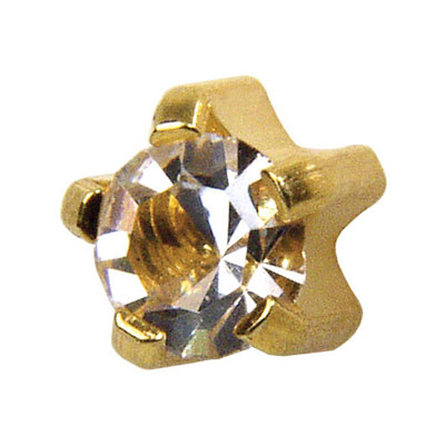 66486.4 Medico Erstohrstecker vergoldet